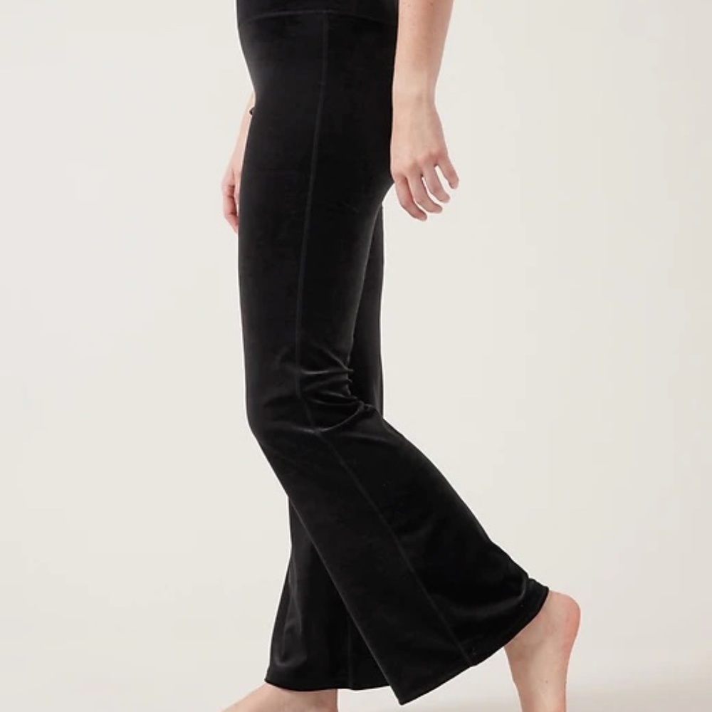 Athleta Elation Velvet Flare Pant MP NWT
